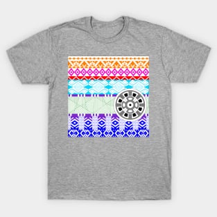 mexican imagination geometry ecopop T-Shirt